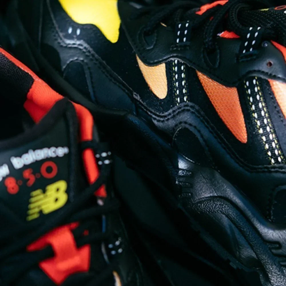 New Balance 850 Sundown Kawhi Leonard Black Orange Yellow New Size 9.5